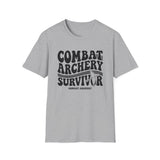 Combat Archery Survivor Shirt, Funny Combat Archery Shirt, Archery Gift, Archer Tee, Combat Archery Gift