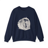Surreal Photographer Sweatshirt, Camera Lens Waterfall Illusion Art Crewneck, Photographer Gift, Camera Tee, Vintage Engraving Tee