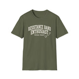 Resistance Band Enthusiast Shirt, Funny Physical Therapy Shirt, PT Gift, Physical Therapist Tee, Rehab Team Gift
