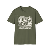Queen Spotter Shirt, Funny Beekeeper Shirt, Beekeeping Gift, Beekeeper Tee, Honey Lover Gift