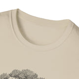 Surreal Forest Shirt, Mirror Tree Illusion Art Tee, Wildlife Nature Tee, Outdoor Lover Gift