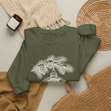 Surreal Christmas Sweatshirt, Ornament Town Illusion Art Crewneck, Christmas Gift, Winter Holiday Sweater