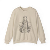 Surreal Ocean Sweatshirt, Ocean Staircase Illusion Art Crewneck, Sailing Tee, Ocean Lover Gift