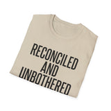 Reconciled and Unbothered Shirt, Funny Accountant Shirt, Accountant Gift, CPA Tee, Tax Season Gift