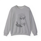 Surreal Ocean Sweatshirt, Ship Kite Illusion Art Crewneck, Sailing Tee, Ocean Lover Gift