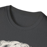Surreal Space Shirt, Saturn Balloon Illusion Art Tee, Astronomy Tee, Space Lover Gift