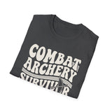 Combat Archery Survivor Shirt, Funny Combat Archery Shirt, Archery Gift, Archer Tee, Combat Archery Gift