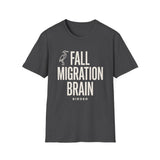 Fall Migration Brain Shirt, Funny Birder Shirt, Bird Watcher Gift, Birdwatching Tee, Birder Gift