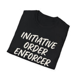 Initiative Order Enforcer Shirt, Funny Game Master Shirt, Tabletop Gamer Gift, RPG Tee, Game Night Gift