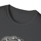 Surreal Ocean Shirt, Fish to Birds Illusion Art Tee, Whale Sea Life Tee, Beach Lover Gift