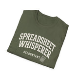 Spreadsheet Whisperer Shirt, Funny Accountant Shirt, Accountant Gift, CPA Tee, Tax Season Gift