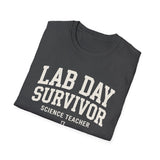 Lab Day Survivor Shirt, Funny Science Teacher Shirt, Science Teacher Gift, Teacher Tee, Back to School Gift