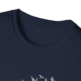 Surreal Dental Hygienist Shirt, Toothbrush to Meadow Illusion Art Tee, RDH Gift, Dental Hygiene Tee
