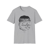 Surreal EMT Shirt, Road to Pulse Illusion Art Tee, EMT Gift, Paramedic Tee, First Responder Gift