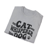 Cat Whisperer, Dog Hugger Shirt, Funny Vet Tech Shirt, Vet Tech Gift, Veterinary Technician Tee, Vet Clinic Gift