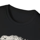 Surreal Celestial Shirt, Milky Way Teapot Illusion Art Tee, Moon Phase Tee, Mystical Witchy Gift