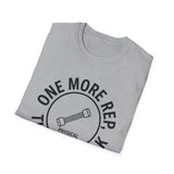 One More Rep, Then We Talk Shirt, Funny Physical Therapy Shirt, PT Gift, Physical Therapist Tee, Rehab Team Gift
