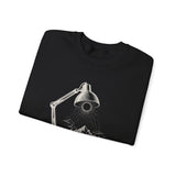 Surreal Fantasy Sweatshirt, Desk Lamp Sun Illusion Art Crewneck, Whimsical Dreamer Tee, Fantasy Lover Gift