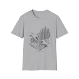 Surreal Occupational Therapy Shirt, Pegboard to City Illusion Art Tee, OT Gift, Occupational Therapist Tee