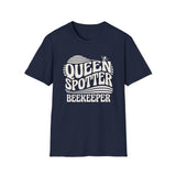 Queen Spotter Shirt, Funny Beekeeper Shirt, Beekeeping Gift, Beekeeper Tee, Honey Lover Gift
