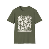 Nocked and Ready Shirt, Funny Combat Archery Shirt, Archery Gift, Archer Tee, Combat Archery Gift