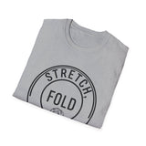 Stretch, Fold, Repeat Shirt, Funny Sourdough Shirt, Sourdough Starter Gift, Bread Baker Tee, Homestead Baking Gift