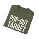 Pop-Out Target Pro Shirt, Funny Combat Archery Shirt, Archery Gift, Archer Tee, Combat Archery Gift