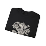 Surreal Fantasy Sweatshirt, Tree City Illusion Art Crewneck, Whimsical Dreamer Tee, Fantasy Lover Gift