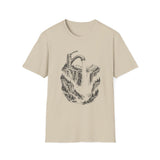 Surreal Mountain Shirt, Faucet Waterfall Illusion Art Tee, Hiking Tee, Outdoor Lover Gift