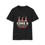 Cone 6 or Bust Shirt, Funny Pottery Shirt, Kiln Firing Ceramic Artist Gift, Potter Tee, Mid Fire Ceramics T-Shirt