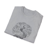 Surreal Math Teacher Shirt, Pi to Spiral Staircase Illusion Art Tee, Math Teacher Gift, Teacher Tee, Back to School Gift