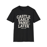 Castle Early, Panic Later Shirt, Funny Chess Club Shirt, Chess Player Gift, Chess Tee, Chess Lover Gift
