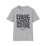 False Summit Survivor Shirt, Funny Hiker Shirt, Hiker Gift, Hiking Tee, Outdoor Lover Gift