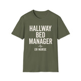 Hallway Bed Manager Shirt, Funny ER Nurse Shirt, ER Nurse Gift, Emergency Nurse Tee, Nurse Week Gift