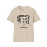 Waiting for the Clouds to Clear Shirt, Funny Amateur Astronomer Shirt, Astronomy Gift, Stargazing Tee, Space Lover Gift
