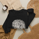 Surreal Cat Sweatshirt, Shadow Tiger Illusion Art Crewneck, Cat Lover Gift, Vintage Engraving Cat Tee