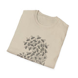 Surreal Beekeeper Shirt, Bees to Flowers Illusion Art Tee, Beekeeping Gift, Beekeeper Tee, Honey Lover Gift