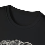 Surreal Coffee Shirt, Coffee Balloons Illusion Art Tee, Coffee Lover Gift, Vintage Engraving Tee