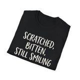Scratched, Bitten, Still Smiling Shirt, Funny Vet Tech Shirt, Vet Tech Gift, Veterinary Technician Tee, Vet Clinic Gift