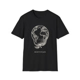 Surreal Dietitian Shirt, Apple to Globe Illusion Art Tee, Dietitian Gift, Nutrition Tee, RD Gift