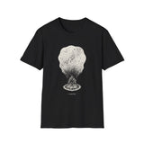 Surreal Camper Shirt, Campfire to Stars Illusion Art Tee, Camper Gift, Camping Tee, Outdoor Lover Gift