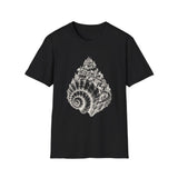 Surreal Ocean Shirt, Seashell City Illusion Art Tee, Sailing Tee, Ocean Lover Gift