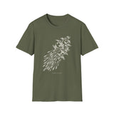 Surreal Combat Archery Shirt, Arrows to Birds Illusion Art Tee, Archery Gift, Archer Tee, Combat Archery Gift
