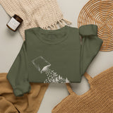 Surreal Garden Sweatshirt, Seed Packet Forest Illusion Art Crewneck, Gardener Gift, Botanical Plant Tee