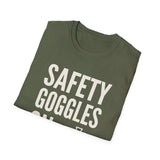 Safety Goggles On Shirt, Funny Science Teacher Shirt, Science Teacher Gift, Teacher Tee, Back to School Gift