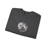 Surreal Celestial Sweatshirt, Moon Balloon Illusion Art Crewneck, Moon Phase Tee, Mystical Witchy Gift
