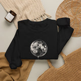 Surreal Celestial Sweatshirt, Moon Balloon Illusion Art Crewneck, Moon Phase Tee, Mystical Witchy Gift