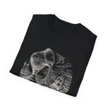 Surreal Science Teacher Shirt, Beaker to Sea Illusion Art Tee, Science Teacher Gift, Teacher Tee, Back to School Gift