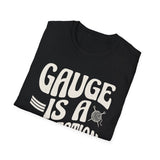 Gauge Is a Suggestion Shirt, Funny Knitter Shirt, Knitting Gift, Knitter Tee, Yarn Lover Gift