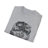 Surreal Space Shirt, Fishing for Stars Illusion Art Tee, Astronomy Tee, Space Lover Gift